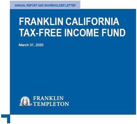 california tax free income fund